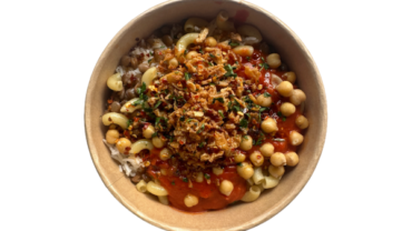 Egyptian Koshari Bowl in Cardiff